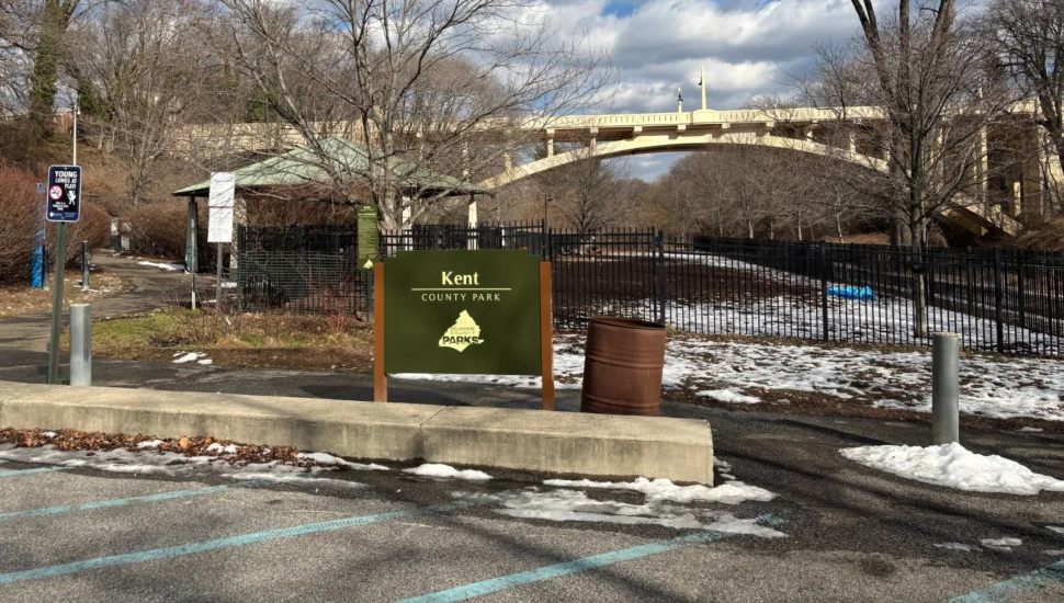 Kent Park in Upper Darby, one of the future access points to a elevated boardwalk trail.