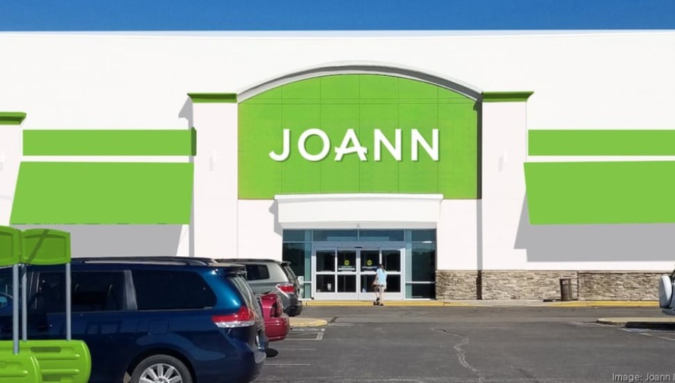 A Joann Fabrics and Crafts store.
