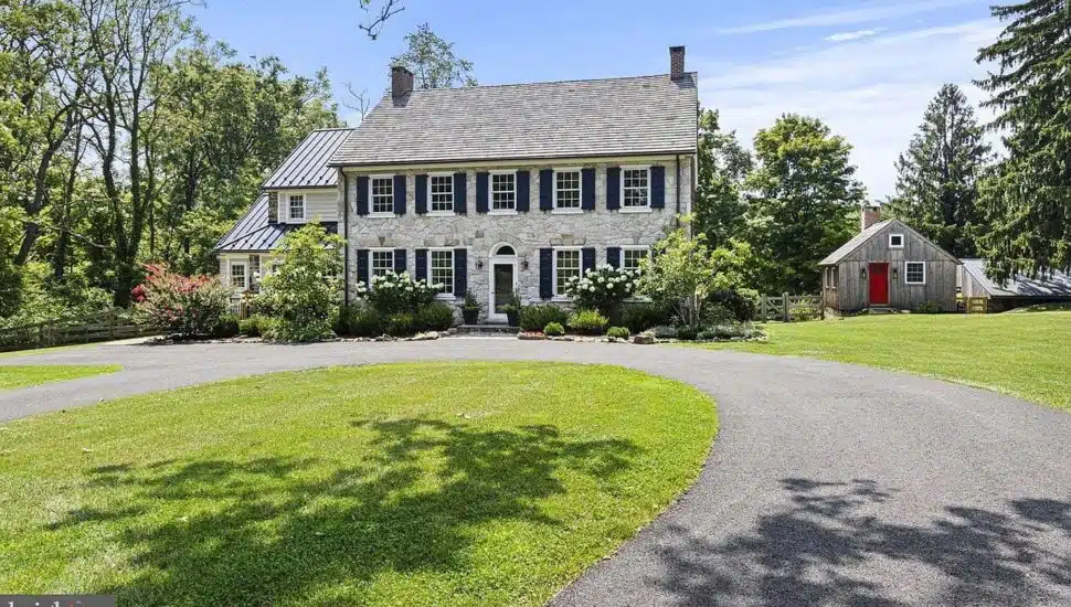 A look at the historic Springdale farmhouse in Chadds Ford.