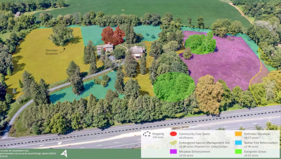 A map shows an aerial view of the Joseph Davis House property.