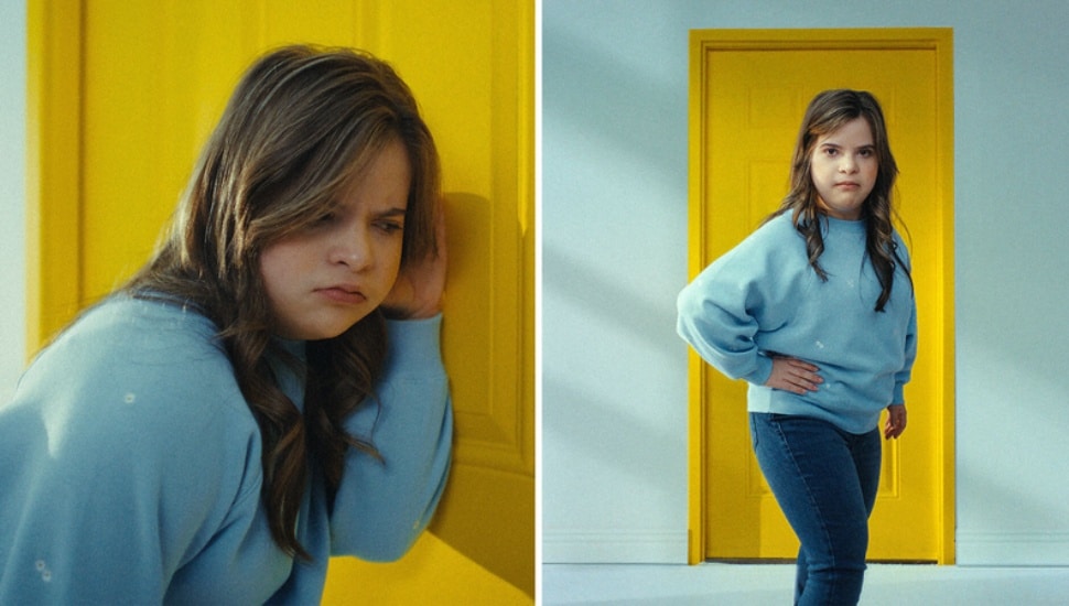Mia Noelle Rodriguez, who has Down syndrome, performs in CoorDown's video campaign.