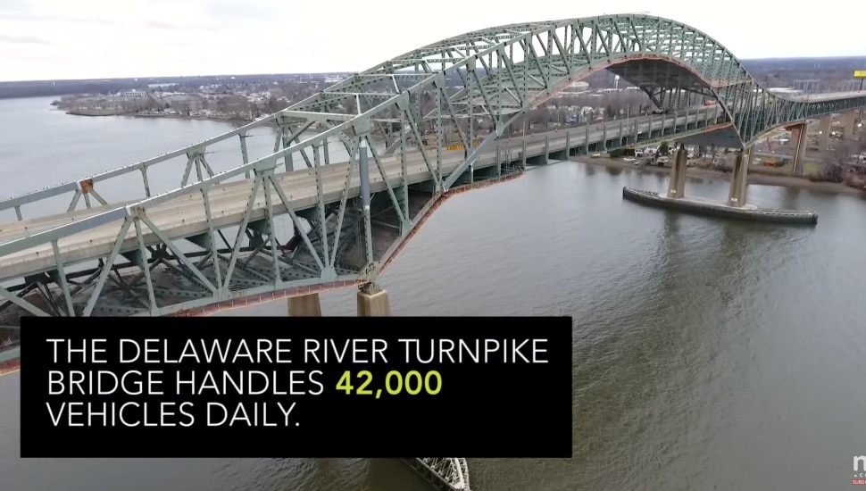 Delaware River Bridge.