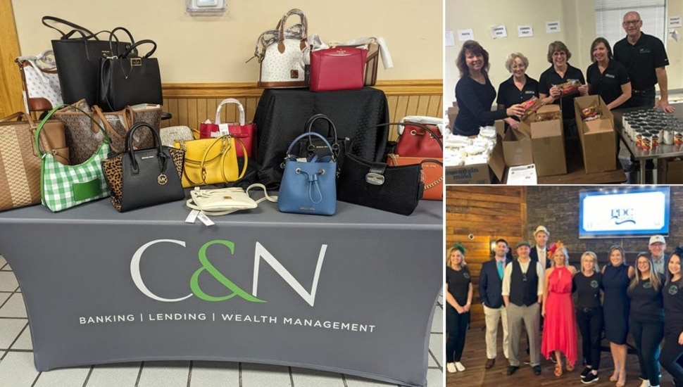 Bank hosts fundraisers to give back.