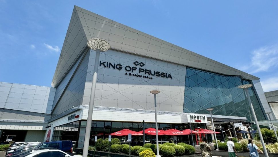An exterior look at the King of Prussia Mall.