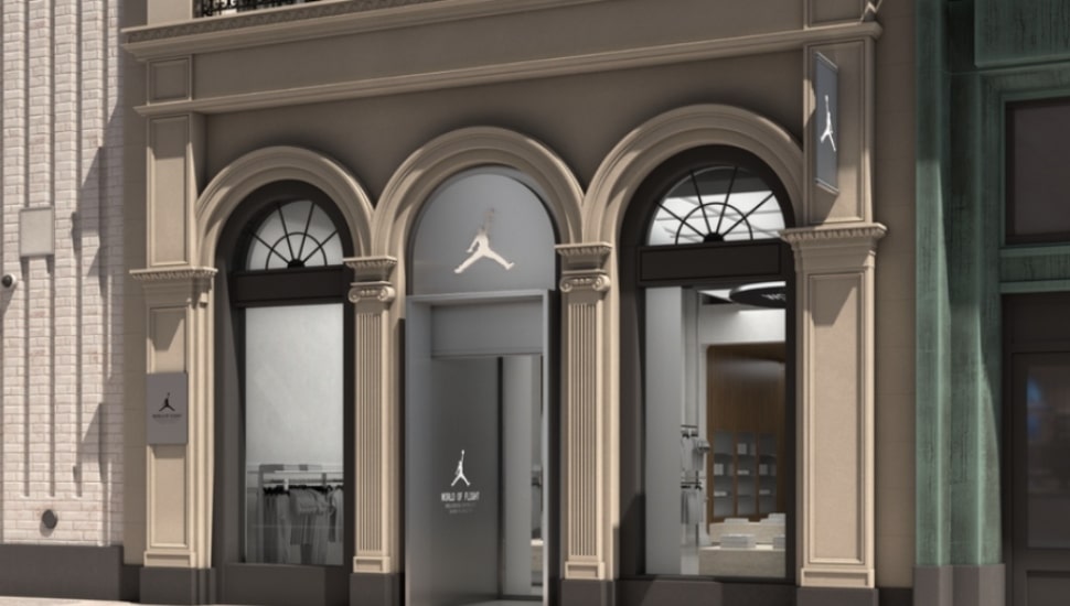 A Center City store that will house Nike Jordan Brand World of Flight.