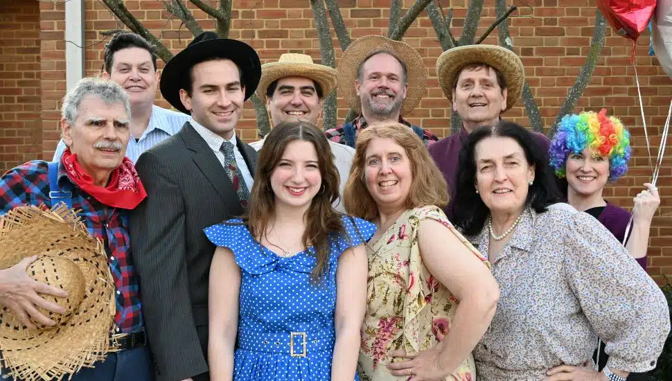 The Rose Valley Chorus and Orchestra's cast for 'State Fair.'