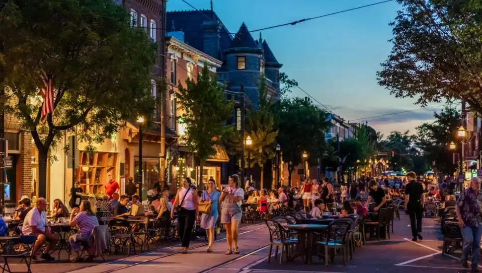Media Borough's popular dining-under-the-stars event.