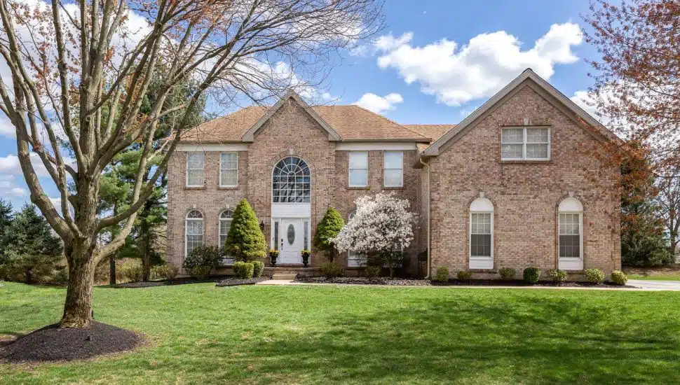 This colonial home at 4 Alexandra Court in Glen Mills is for sale.