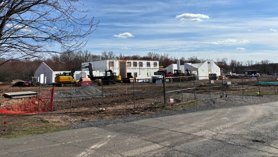 The Bright Path Center is under construction and will be Doylestown's first behavioral health crisis center.
