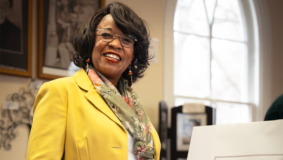 Shirley Lee Corsey, executive director of Gather Place Museum.