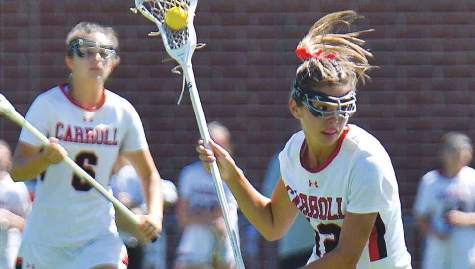 Archbishop John Carroll High School girls lacrosse team.