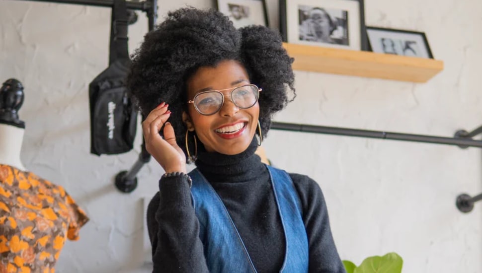 Kimberly McGlonn, founder of Blk Ivy Thrift.