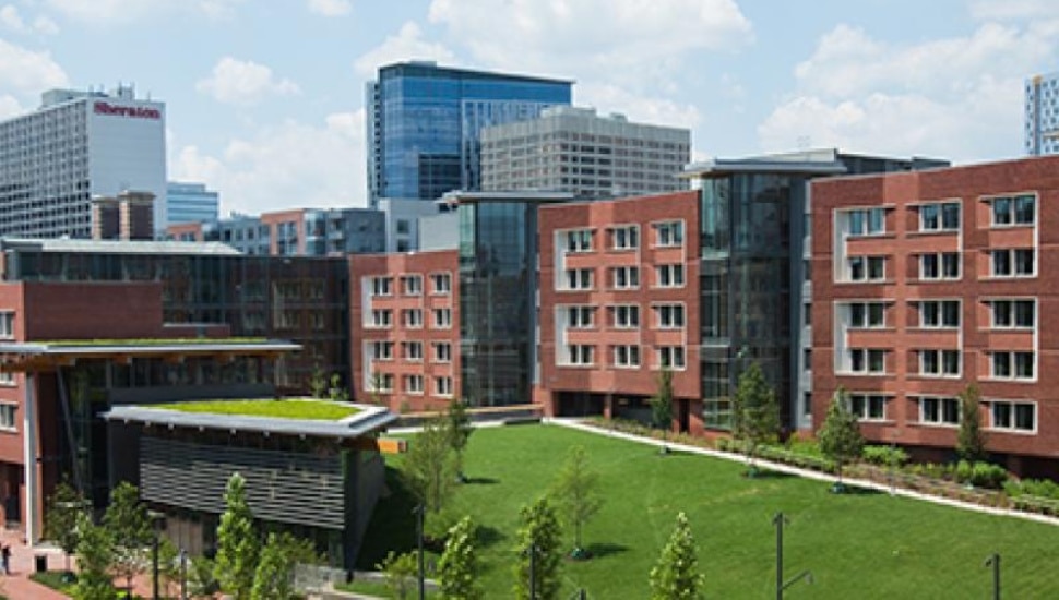 The Lauder College buildings at the University of Pennsylvania campus.