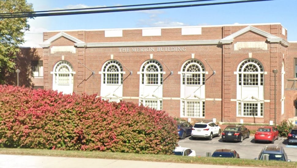 The exterior of the Merion Building in King of Prussia.