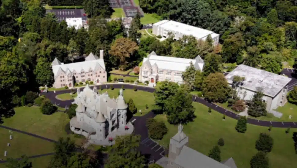 The Rosemont College campus in Rosemont.