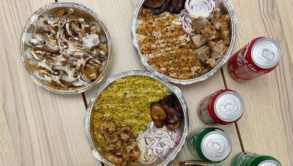 A table of entrees under $20.