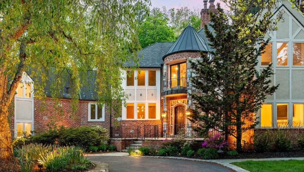 Bryn Mawr mansion at 1100 Green Valley Road.