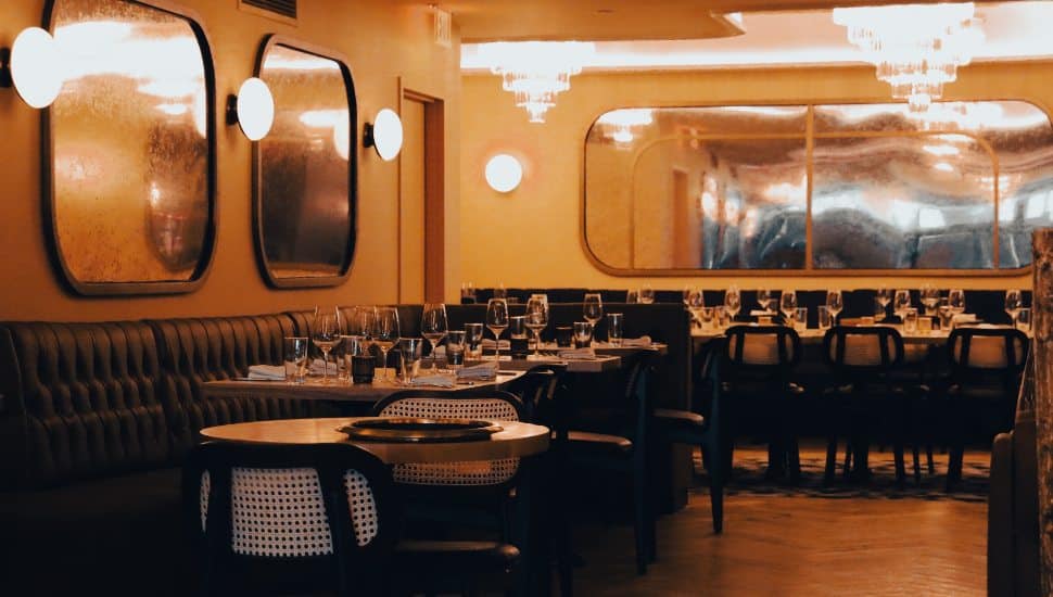 Jolenes restaurant offering French cuisine in downtown West Chester.