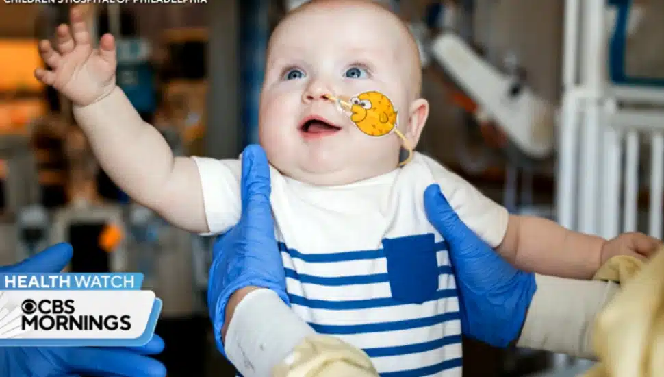 KJ Muldoon of Clifton Heights recovering from a gene editing treatment for a rare disesse.