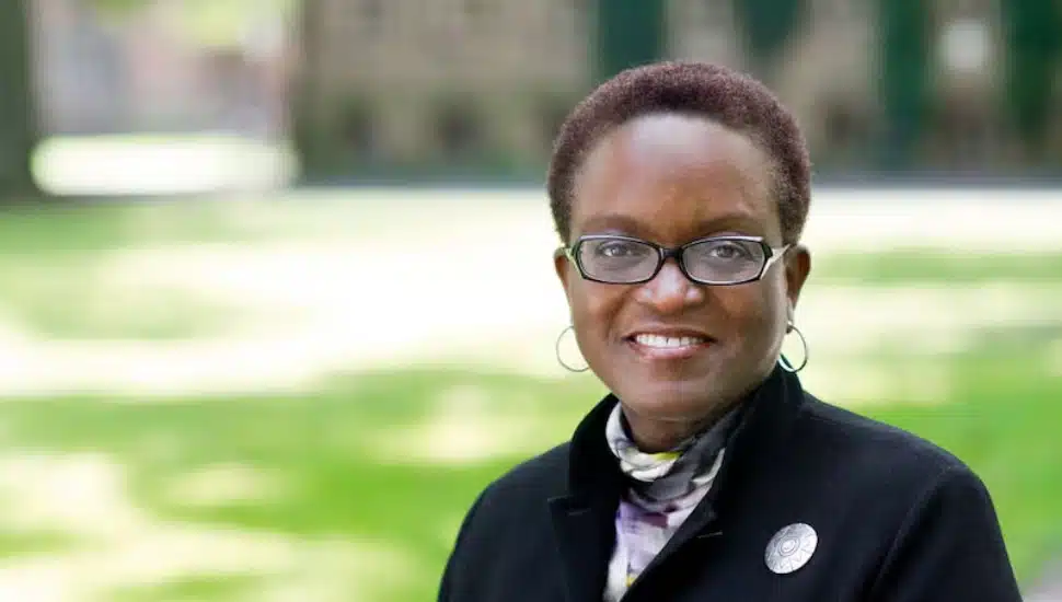 Valerie Smith, Swarthmore College president, announced this week that the school would adopt a three-month budget.