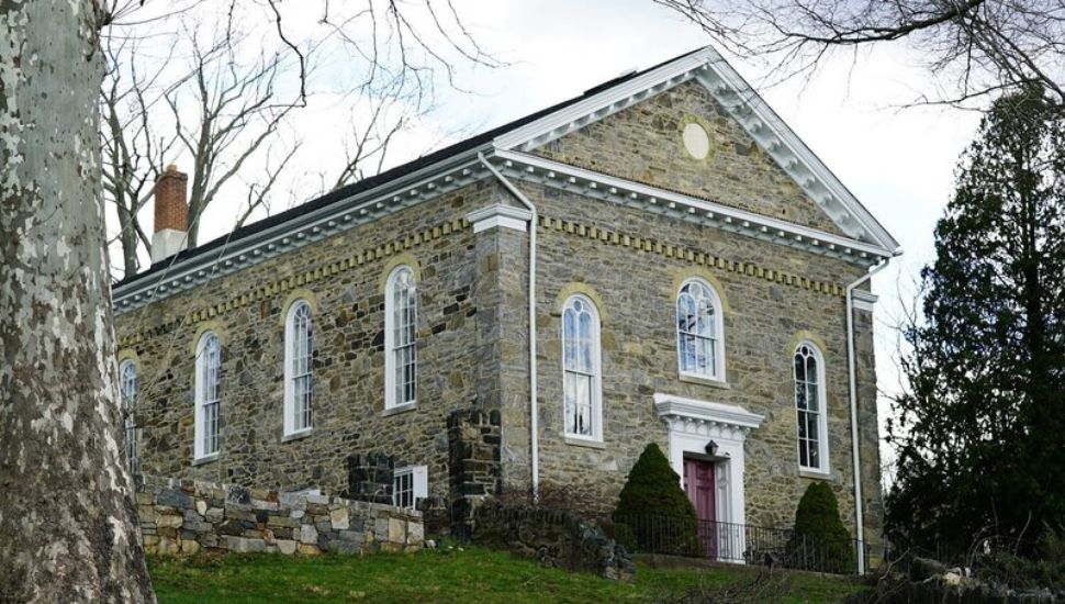The Brandywine Baptist Church in Chadds Ford where an N.C. Wyeth painting hung for 62 years.