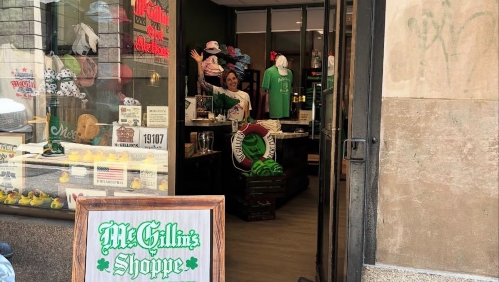 The new store for McGillin's Olde Ale House in Philadelphia.