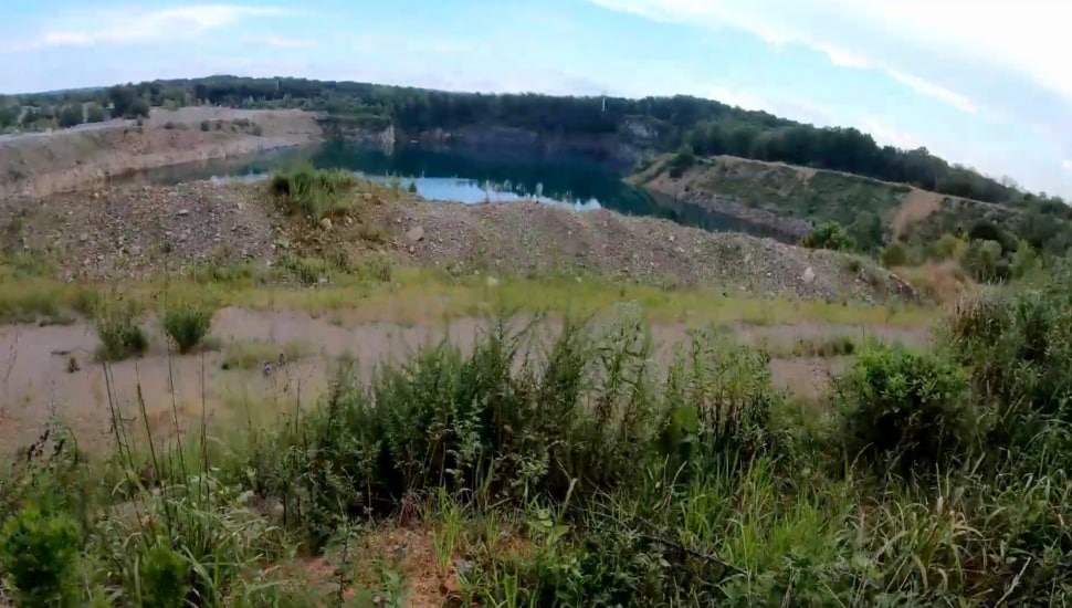 The New Hope Crushed Stone & Lime Co. quarry in Solebury Township.