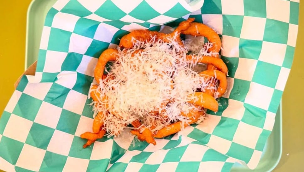 A special dish from the Speckled Egg Cafe.