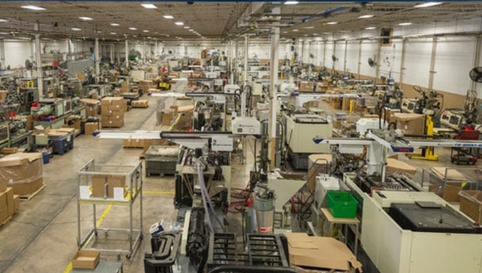 The factory floor at Rodon Group in Hatfield.