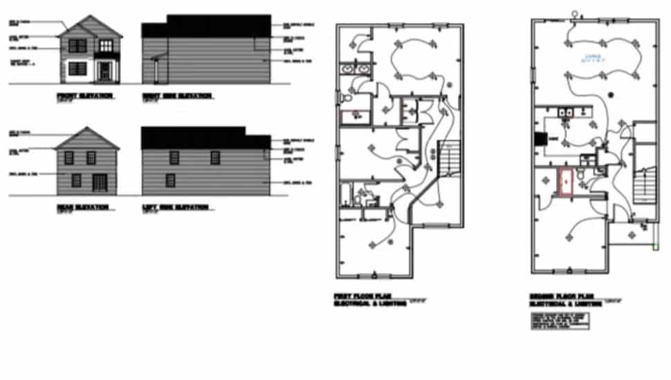 Plans for new homes in Croydon.
