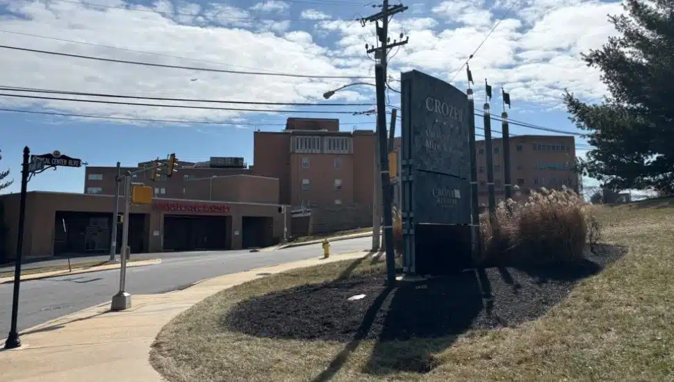 The closed Crozer-Chester Medical Center in Upland.