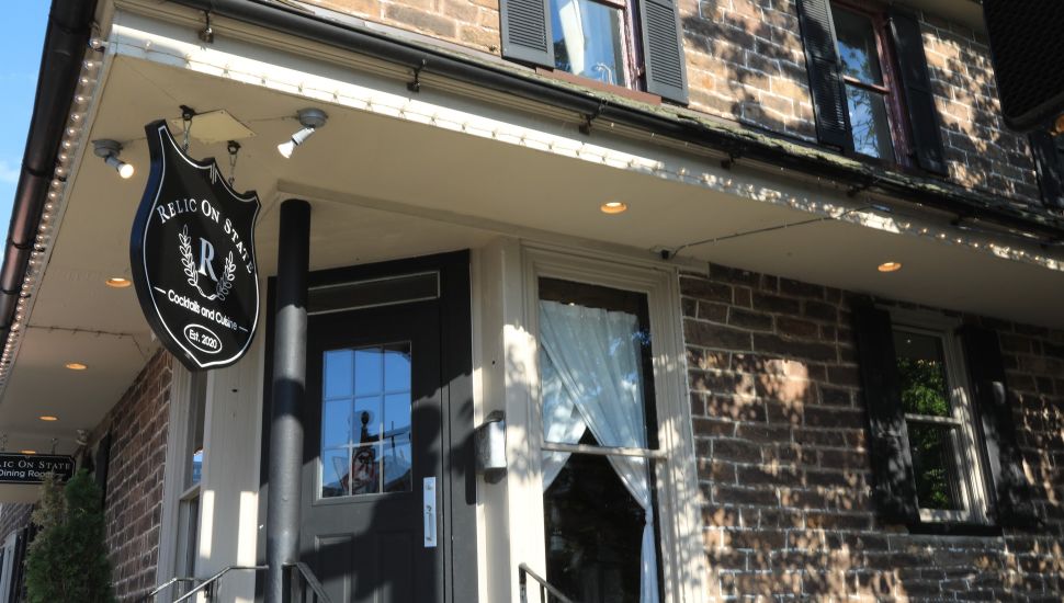 The outside entrance to Relic on State.