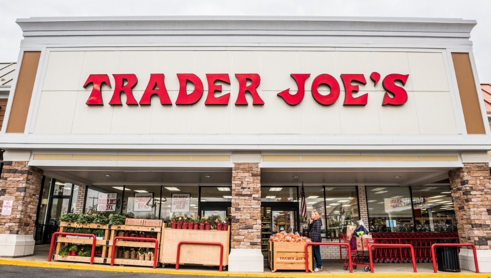 The outside of a new Trader Joe's store.