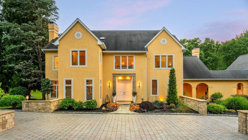 A contemporary home at 460 King of Prussia in Radnor Road is for sale.