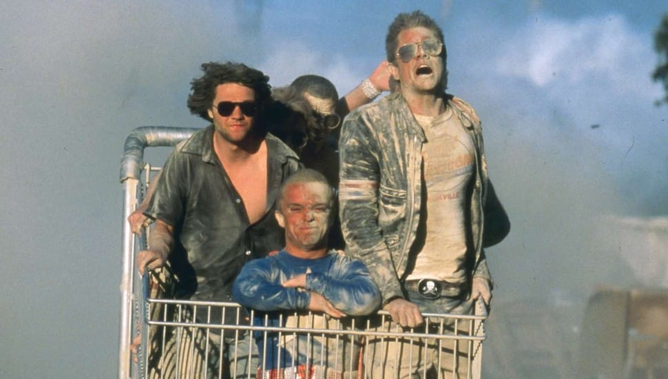 Brandon Cole "Bam" Margera in a scene from the "Jackass" franchise.