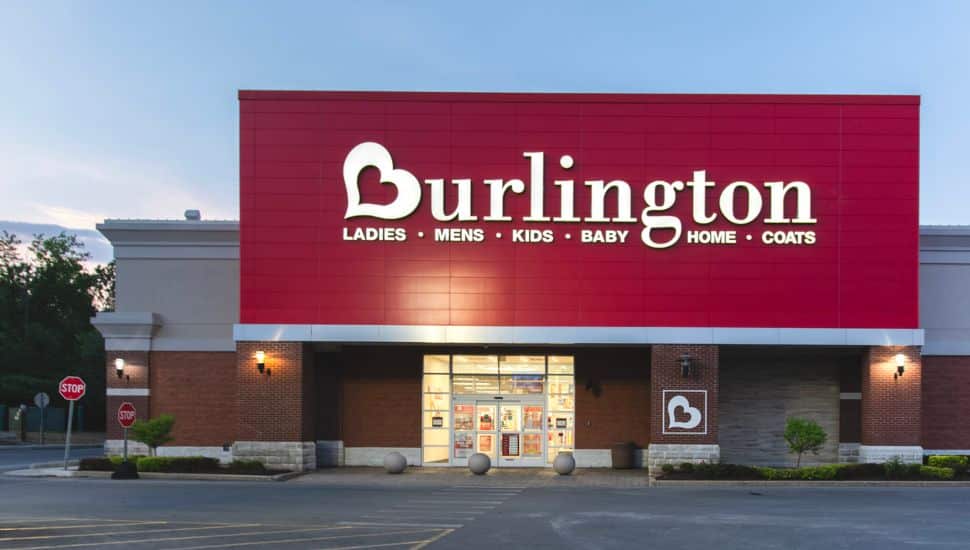 A Burlington storefront.