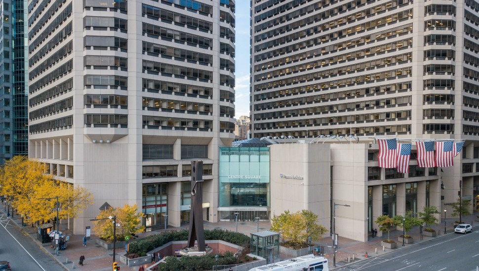The Centre Square office building in Philadelphia.
