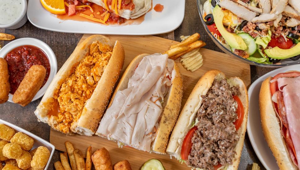 Some of the entrees available at Our Deli & Cafe.