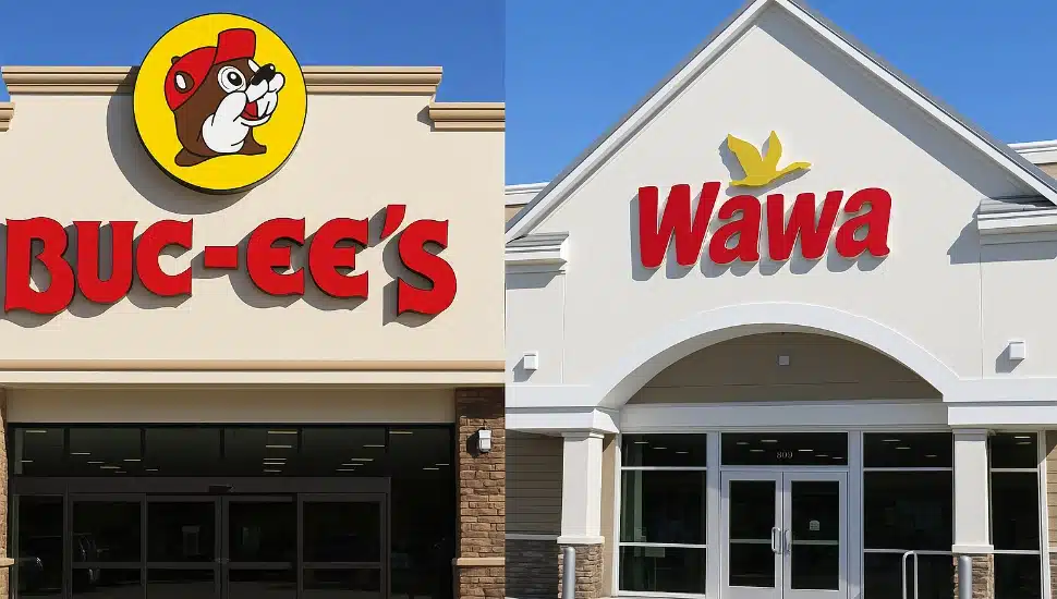Wawa and Buc-ees storefronts