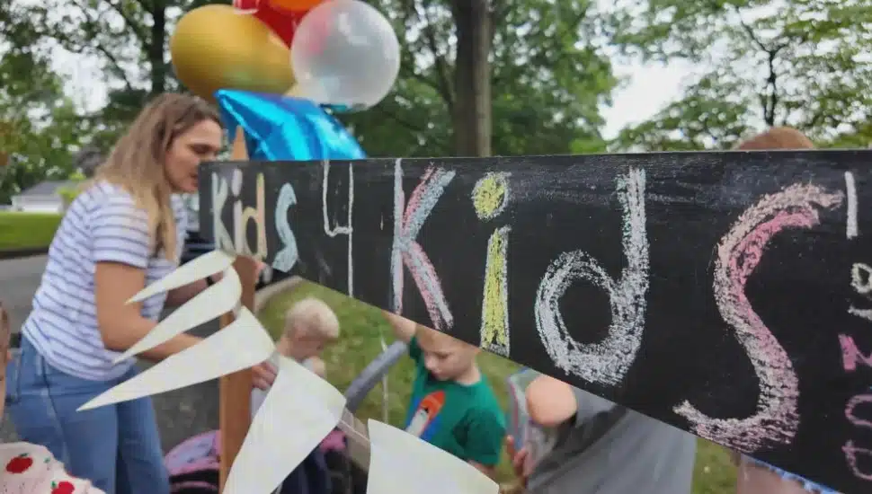 The Kids 4 Kids Bake Stand in Glen Mills.
