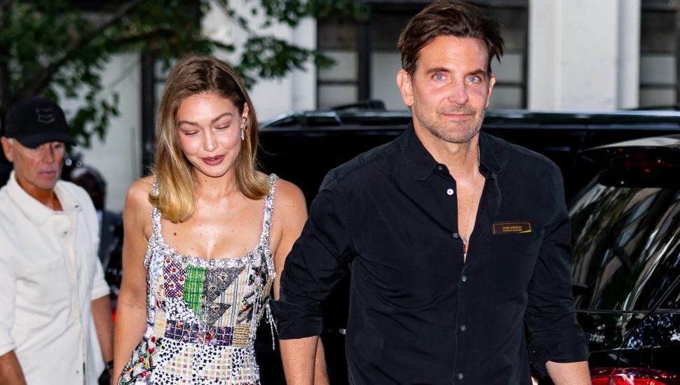 Bradley Cooper with two other unidentified people.