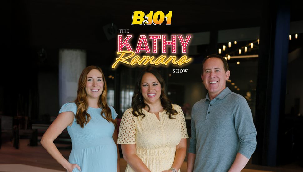 Kathy Romano with two unidentified people.