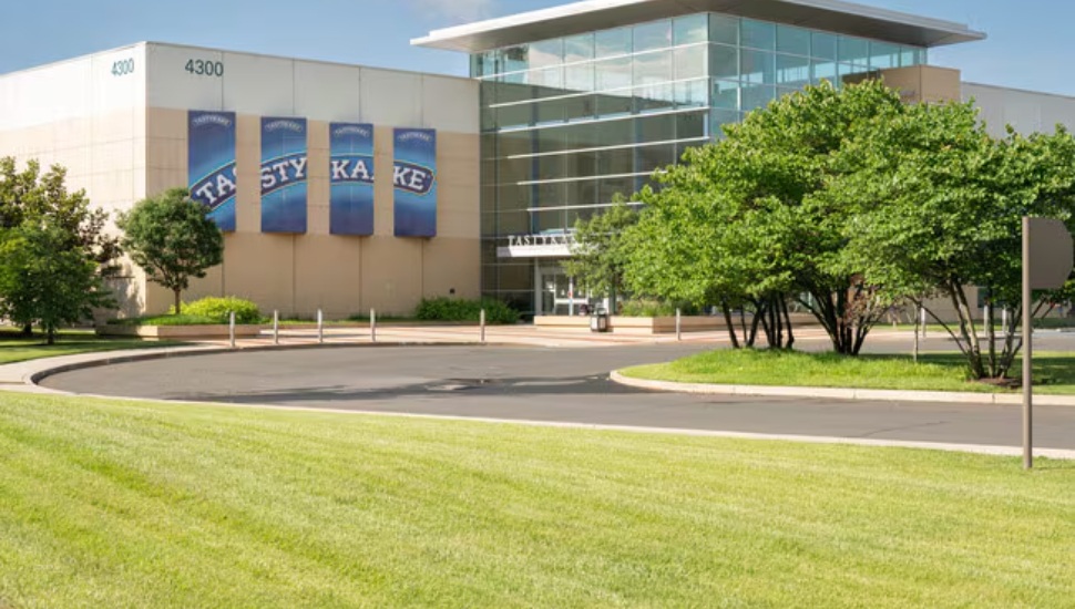 An exterior look at Tastykake headquarters.