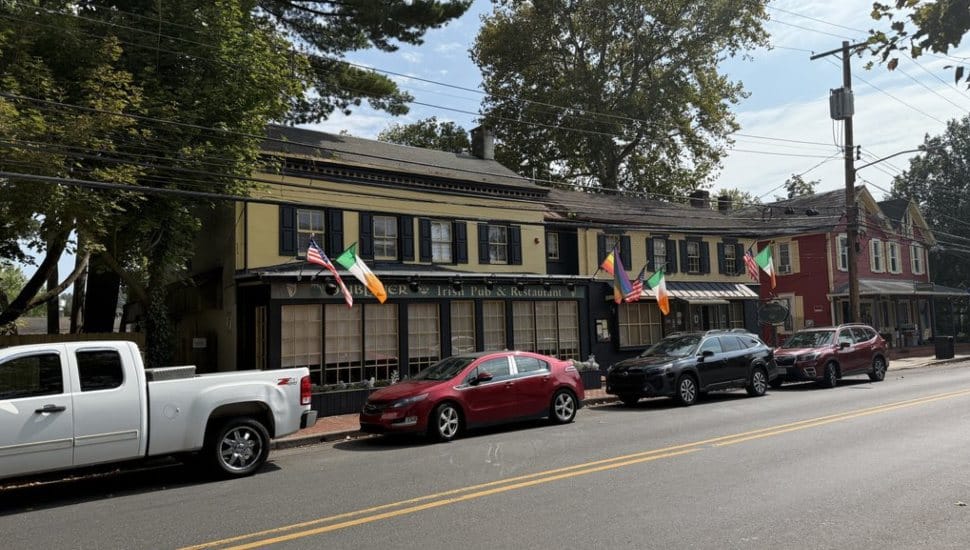 The Dubliner on the Delaware building.