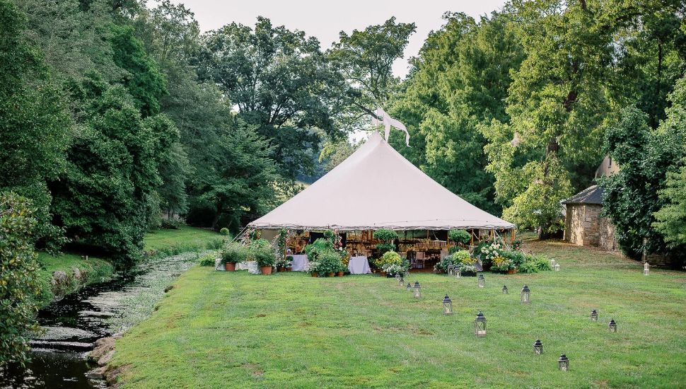 A wedding at Winterthur.
