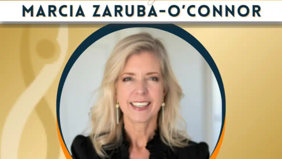 Marcia Zaruba-O'Connor, president and founder of The O'Connor Group, is the 2025 recipient of the ATHENA Award.
