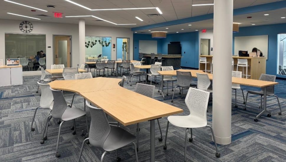 Located on the first floor of the Vairo Building, the newly established Student Academic Success Center is students' go-to destination for academic support at Penn State Brandywine