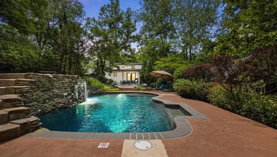 An in-ground pool at the Furlong Farm, 3624 Robin Road.