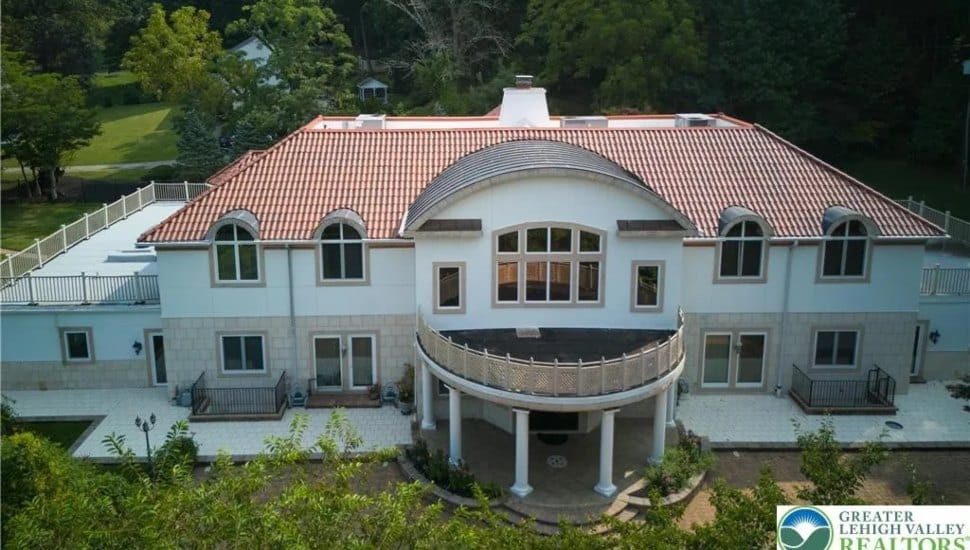 A Bryn Mawr mansion up for auction.
