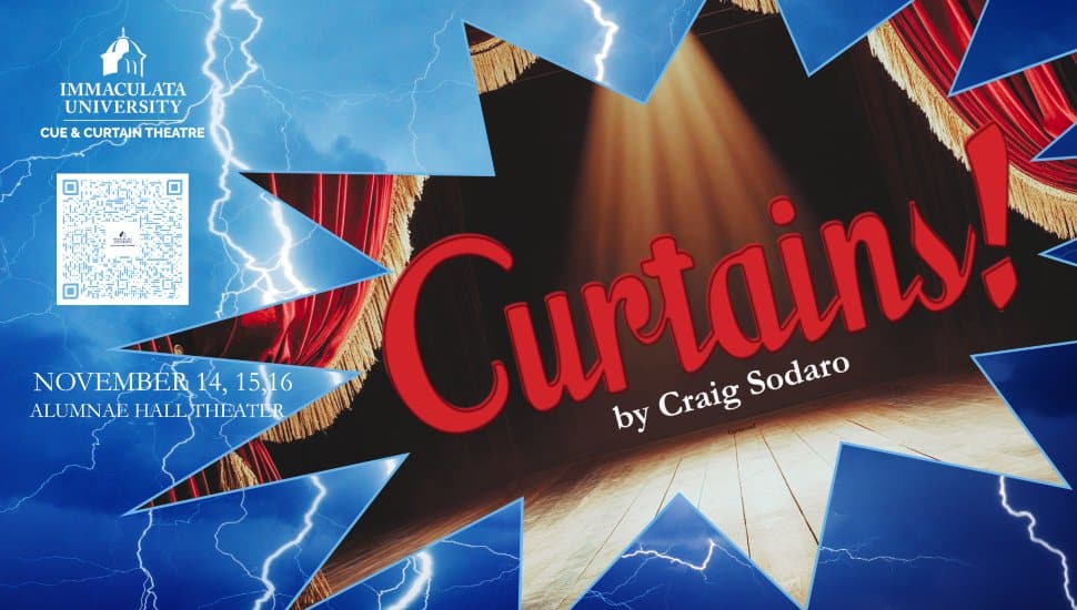 Immaculata University Presents Fall Theater Production ‘Curtains!’ — Nov. 14-16